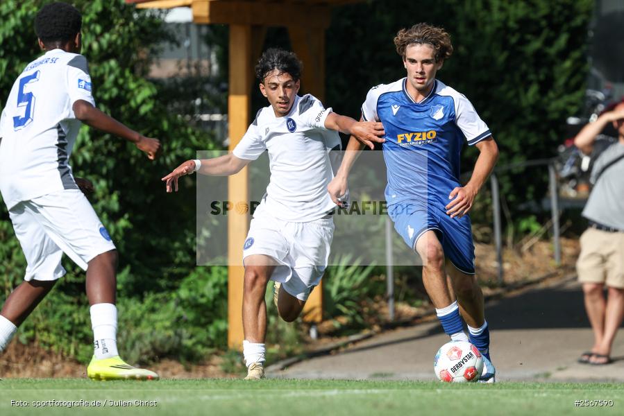 sport, badfv, TSG Hoffenheim, Sportgelände Gassenhäuser, Spiel Nr. 22, SV Eintracht Nassig, Nassig, Karlsruher SC, Fussball, Finale, 18.07.2026, 13. Bühnenbau Wertheim Cup - Bild-ID: 2567590