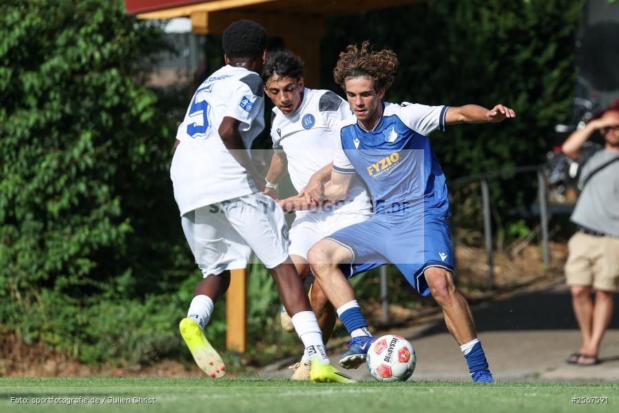 sport, badfv, TSG Hoffenheim, Sportgelände Gassenhäuser, Spiel Nr. 22, SV Eintracht Nassig, Nassig, Karlsruher SC, Fussball, Finale, 18.07.2026, 13. Bühnenbau Wertheim Cup - Bild-ID: 2567591