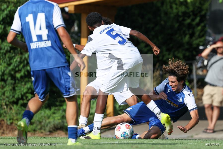 sport, badfv, TSG Hoffenheim, Sportgelände Gassenhäuser, Spiel Nr. 22, SV Eintracht Nassig, Nassig, Karlsruher SC, Fussball, Finale, 18.07.2026, 13. Bühnenbau Wertheim Cup - Bild-ID: 2567593