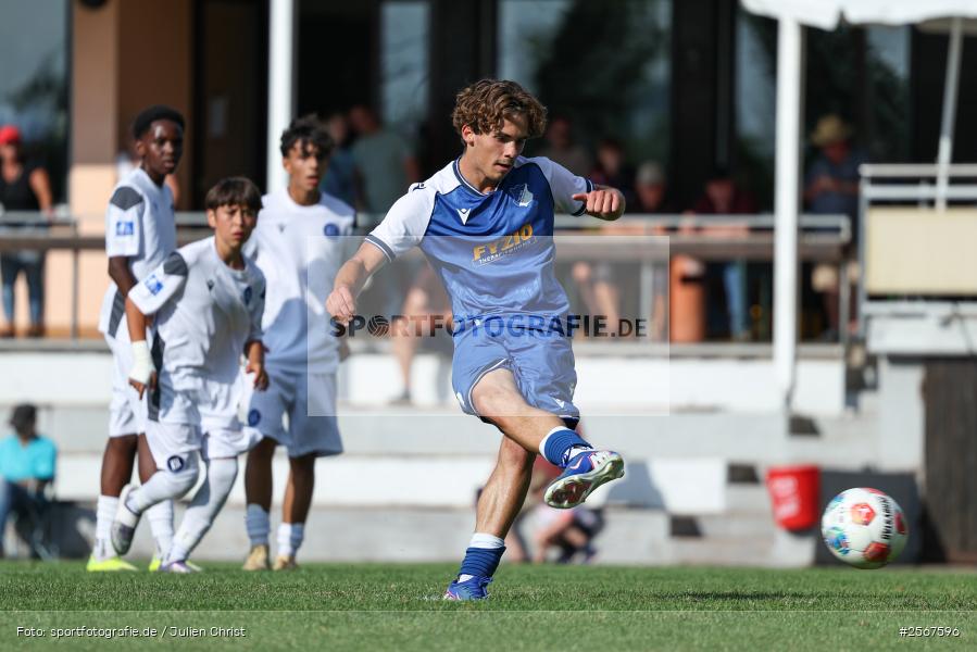 sport, badfv, TSG Hoffenheim, Sportgelände Gassenhäuser, Spiel Nr. 22, SV Eintracht Nassig, Nassig, Karlsruher SC, Fussball, Finale, 18.07.2026, 13. Bühnenbau Wertheim Cup - Bild-ID: 2567596