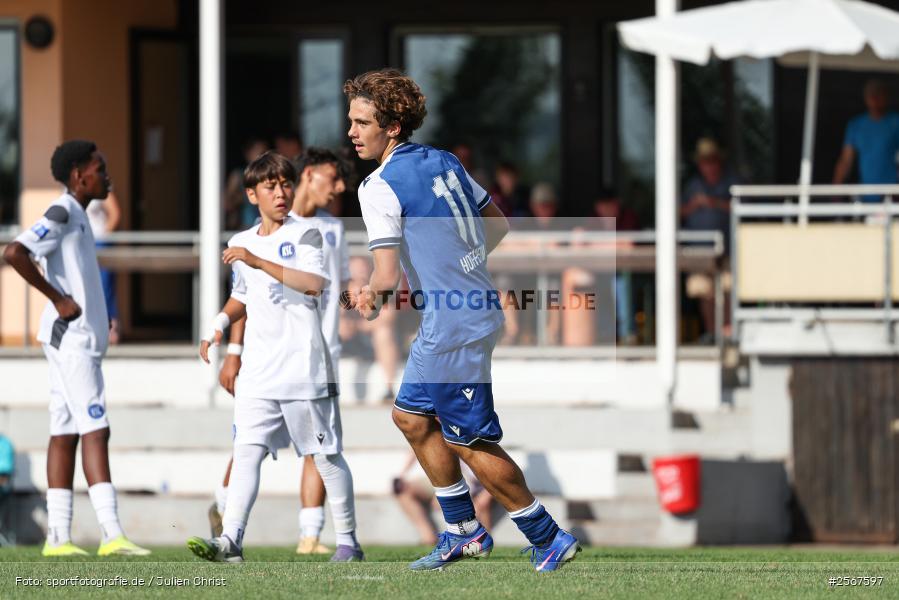 sport, badfv, TSG Hoffenheim, Sportgelände Gassenhäuser, Spiel Nr. 22, SV Eintracht Nassig, Nassig, Karlsruher SC, Fussball, Finale, 18.07.2026, 13. Bühnenbau Wertheim Cup - Bild-ID: 2567597