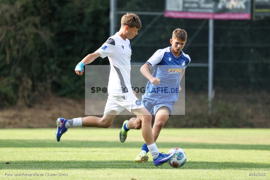 sport, badfv, TSG Hoffenheim, Sportgelände Gassenhäuser, Spiel Nr. 22, SV Eintracht Nassig, Nassig, Karlsruher SC, Fussball, Finale, 18.07.2026, 13. Bühnenbau Wertheim Cup - Bild-ID: 2567605