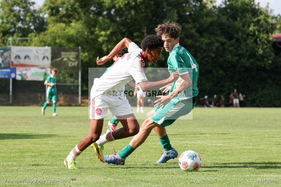 sport, badfv, Sportgelände Gassenhäuser, Spiel um Platz 3, Spiel Nr. 21, SpVgg Greuther Fürth, SV Eintracht Nassig, Nassig, Fussball, 18.07.2026, 13. Bühnenbau Wertheim Cup, 1. FC Nürnberg - Bild-ID: 2567618