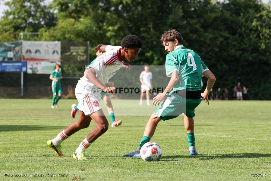 sport, badfv, Sportgelände Gassenhäuser, Spiel um Platz 3, Spiel Nr. 21, SpVgg Greuther Fürth, SV Eintracht Nassig, Nassig, Fussball, 18.07.2026, 13. Bühnenbau Wertheim Cup, 1. FC Nürnberg - Bild-ID: 2567619