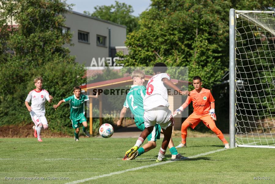 sport, badfv, Sportgelände Gassenhäuser, Spiel um Platz 3, Spiel Nr. 21, SpVgg Greuther Fürth, SV Eintracht Nassig, Nassig, Fussball, 18.07.2026, 13. Bühnenbau Wertheim Cup, 1. FC Nürnberg - Bild-ID: 2567622