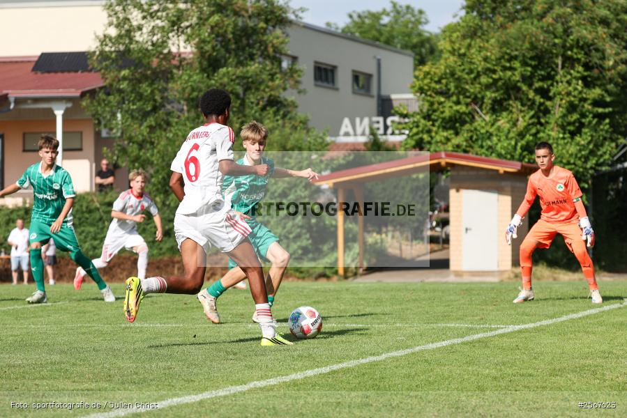 sport, badfv, Sportgelände Gassenhäuser, Spiel um Platz 3, Spiel Nr. 21, SpVgg Greuther Fürth, SV Eintracht Nassig, Nassig, Fussball, 18.07.2026, 13. Bühnenbau Wertheim Cup, 1. FC Nürnberg - Bild-ID: 2567623