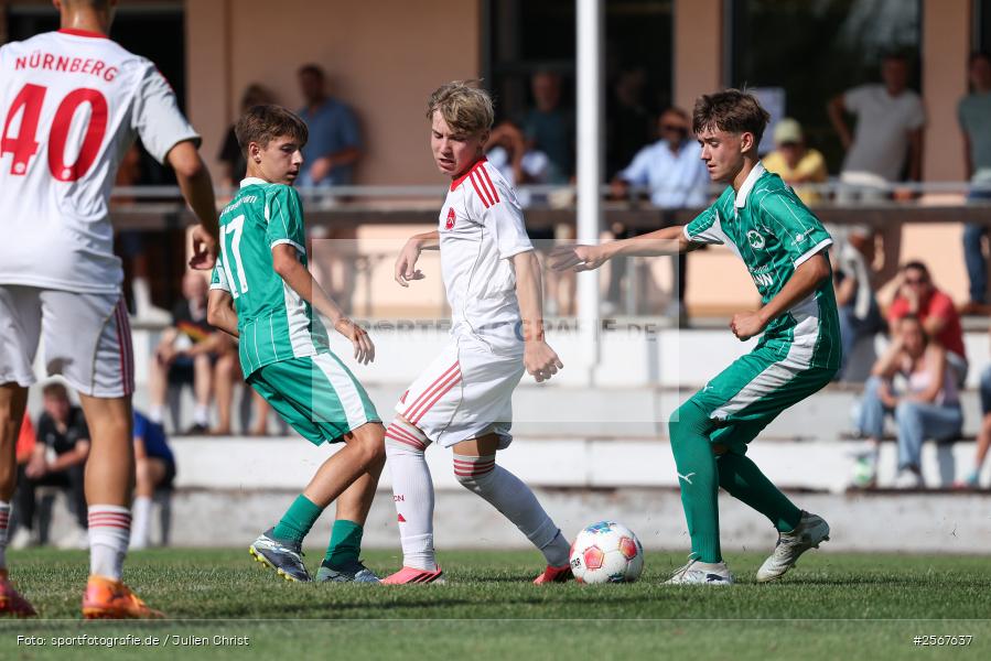 sport, badfv, Sportgelände Gassenhäuser, Spiel um Platz 3, Spiel Nr. 21, SpVgg Greuther Fürth, SV Eintracht Nassig, Nassig, Fussball, 18.07.2026, 13. Bühnenbau Wertheim Cup, 1. FC Nürnberg - Bild-ID: 2567637