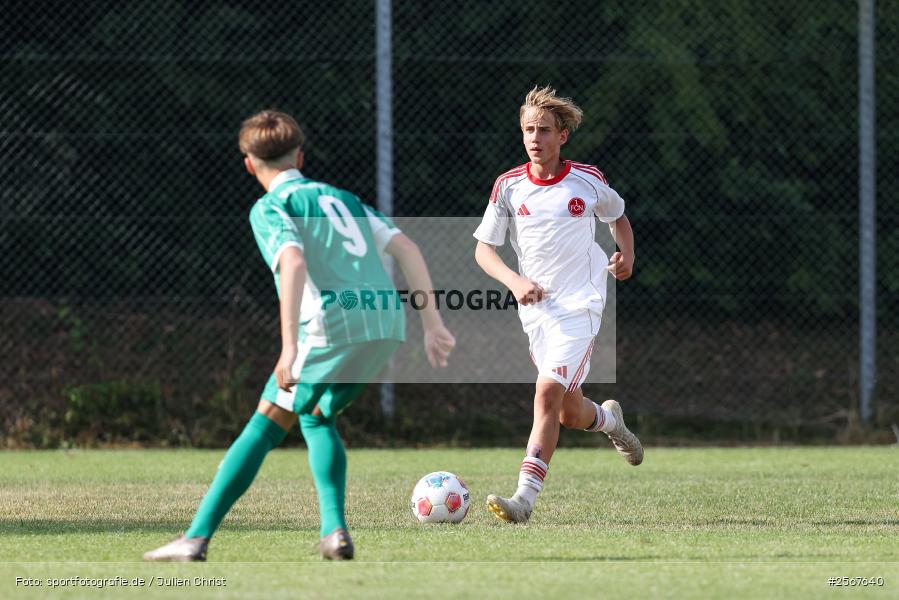 sport, badfv, Sportgelände Gassenhäuser, Spiel um Platz 3, Spiel Nr. 21, SpVgg Greuther Fürth, SV Eintracht Nassig, Nassig, Fussball, 18.07.2026, 13. Bühnenbau Wertheim Cup, 1. FC Nürnberg - Bild-ID: 2567640