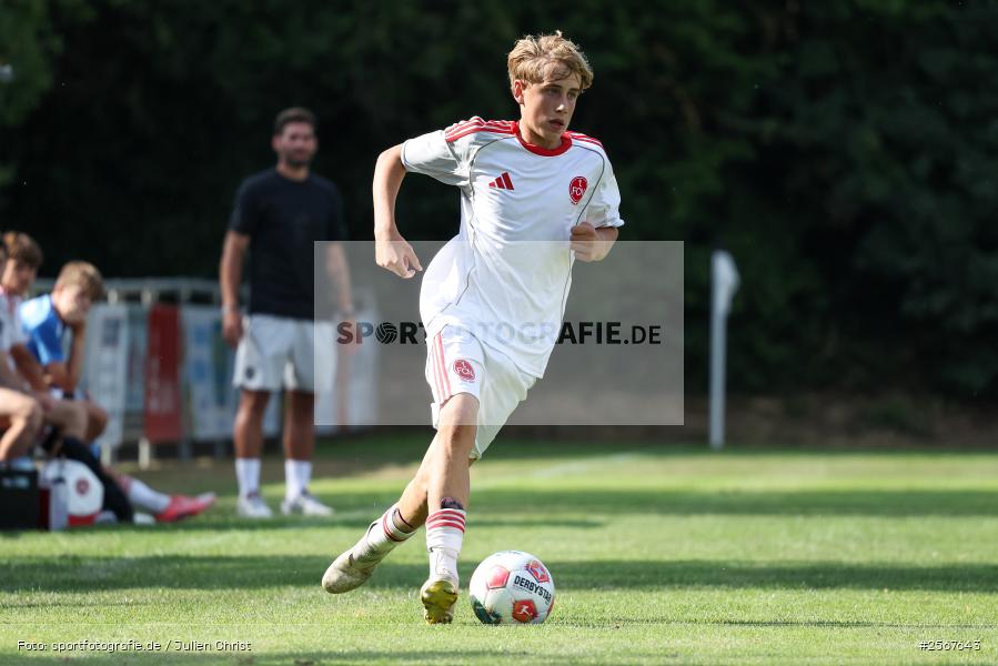 sport, badfv, Sportgelände Gassenhäuser, Spiel um Platz 3, Spiel Nr. 21, SpVgg Greuther Fürth, SV Eintracht Nassig, Nassig, Fussball, 18.07.2026, 13. Bühnenbau Wertheim Cup, 1. FC Nürnberg - Bild-ID: 2567643