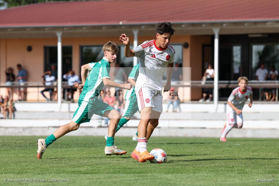 sport, badfv, Sportgelände Gassenhäuser, Spiel um Platz 3, Spiel Nr. 21, SpVgg Greuther Fürth, SV Eintracht Nassig, Nassig, Fussball, 18.07.2026, 13. Bühnenbau Wertheim Cup, 1. FC Nürnberg - Bild-ID: 2567647
