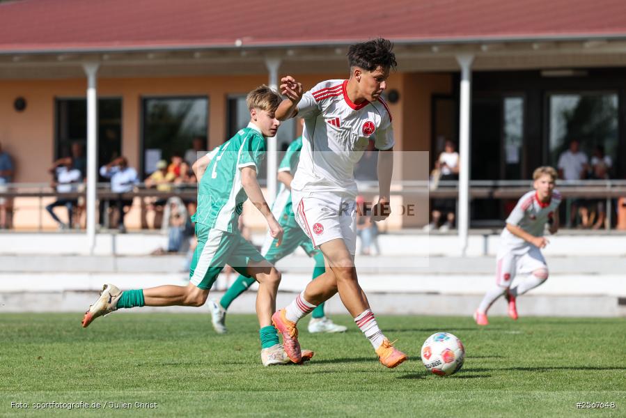 sport, badfv, Sportgelände Gassenhäuser, Spiel um Platz 3, Spiel Nr. 21, SpVgg Greuther Fürth, SV Eintracht Nassig, Nassig, Fussball, 18.07.2026, 13. Bühnenbau Wertheim Cup, 1. FC Nürnberg - Bild-ID: 2567648