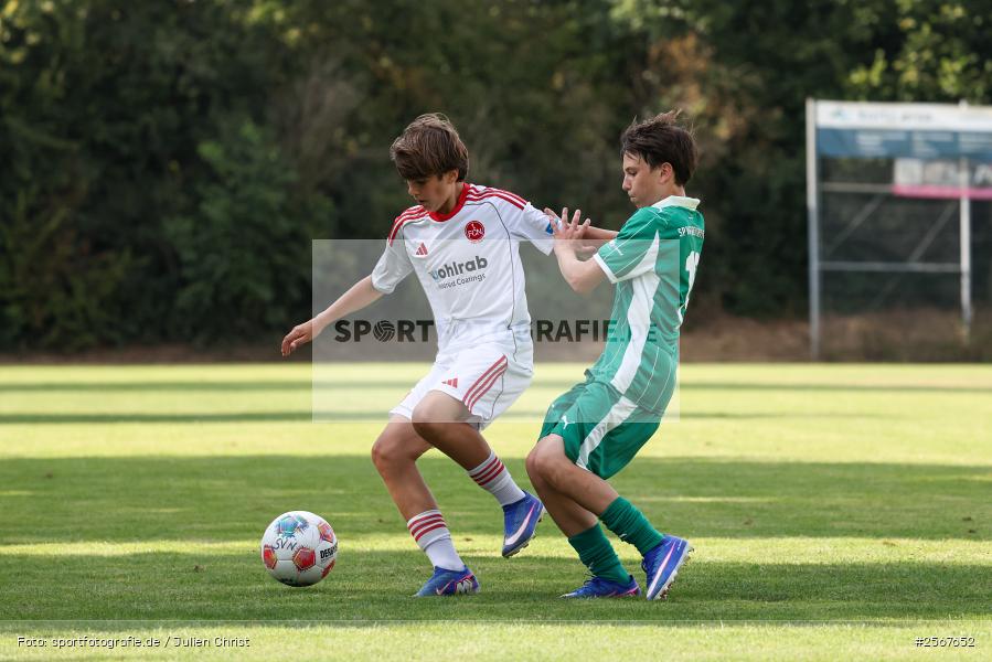 sport, badfv, Sportgelände Gassenhäuser, Spiel um Platz 3, Spiel Nr. 21, SpVgg Greuther Fürth, SV Eintracht Nassig, Nassig, Fussball, 18.07.2026, 13. Bühnenbau Wertheim Cup, 1. FC Nürnberg - Bild-ID: 2567652