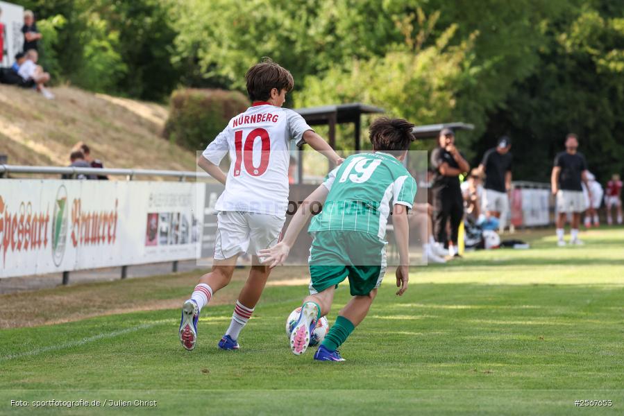 sport, badfv, Sportgelände Gassenhäuser, Spiel um Platz 3, Spiel Nr. 21, SpVgg Greuther Fürth, SV Eintracht Nassig, Nassig, Fussball, 18.07.2026, 13. Bühnenbau Wertheim Cup, 1. FC Nürnberg - Bild-ID: 2567653