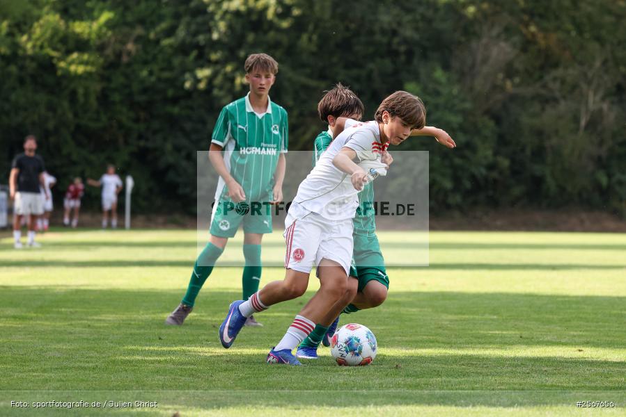 sport, badfv, Sportgelände Gassenhäuser, Spiel um Platz 3, Spiel Nr. 21, SpVgg Greuther Fürth, SV Eintracht Nassig, Nassig, Fussball, 18.07.2026, 13. Bühnenbau Wertheim Cup, 1. FC Nürnberg - Bild-ID: 2567656