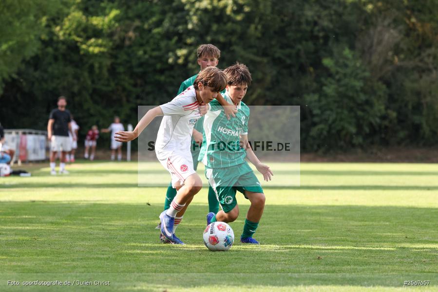 sport, badfv, Sportgelände Gassenhäuser, Spiel um Platz 3, Spiel Nr. 21, SpVgg Greuther Fürth, SV Eintracht Nassig, Nassig, Fussball, 18.07.2026, 13. Bühnenbau Wertheim Cup, 1. FC Nürnberg - Bild-ID: 2567657