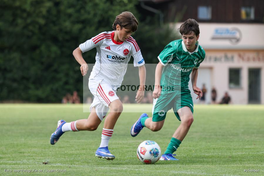 sport, badfv, Sportgelände Gassenhäuser, Spiel um Platz 3, Spiel Nr. 21, SpVgg Greuther Fürth, SV Eintracht Nassig, Nassig, Fussball, 18.07.2026, 13. Bühnenbau Wertheim Cup, 1. FC Nürnberg - Bild-ID: 2567661