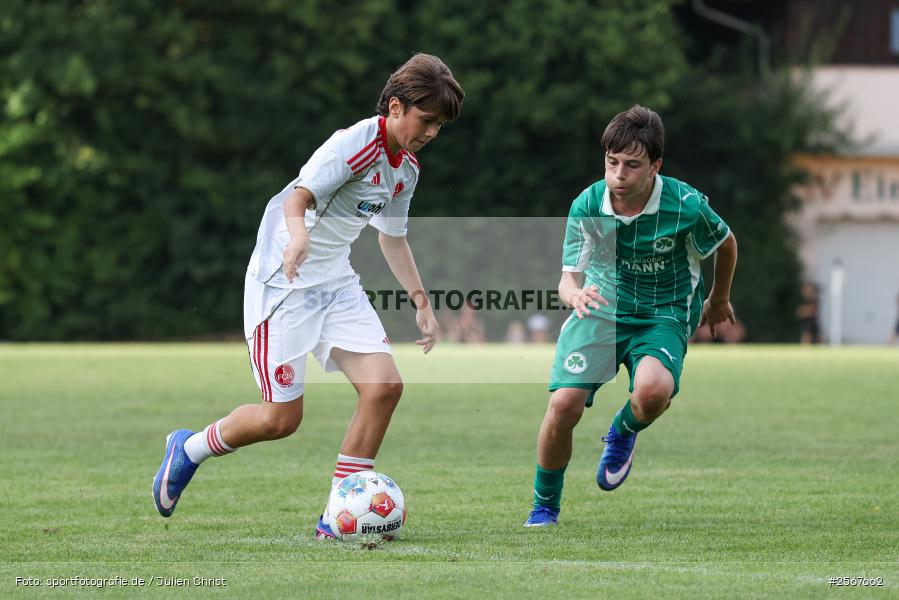sport, badfv, Sportgelände Gassenhäuser, Spiel um Platz 3, Spiel Nr. 21, SpVgg Greuther Fürth, SV Eintracht Nassig, Nassig, Fussball, 18.07.2026, 13. Bühnenbau Wertheim Cup, 1. FC Nürnberg - Bild-ID: 2567662