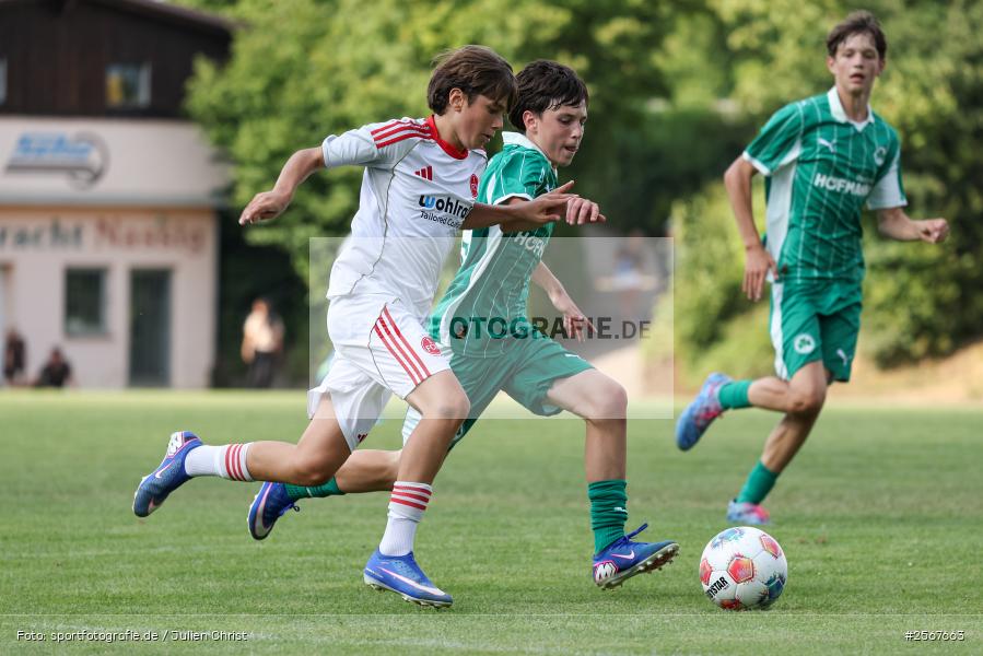 sport, badfv, Sportgelände Gassenhäuser, Spiel um Platz 3, Spiel Nr. 21, SpVgg Greuther Fürth, SV Eintracht Nassig, Nassig, Fussball, 18.07.2026, 13. Bühnenbau Wertheim Cup, 1. FC Nürnberg - Bild-ID: 2567663