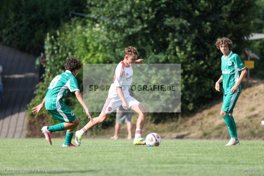 sport, badfv, Sportgelände Gassenhäuser, Spiel um Platz 3, Spiel Nr. 21, SpVgg Greuther Fürth, SV Eintracht Nassig, Nassig, Fussball, 18.07.2026, 13. Bühnenbau Wertheim Cup, 1. FC Nürnberg - Bild-ID: 2567667