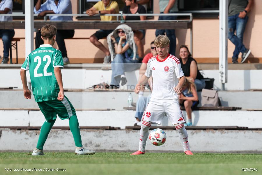 sport, badfv, Sportgelände Gassenhäuser, Spiel um Platz 3, Spiel Nr. 21, SpVgg Greuther Fürth, SV Eintracht Nassig, Nassig, Fussball, 18.07.2026, 13. Bühnenbau Wertheim Cup, 1. FC Nürnberg - Bild-ID: 2567676