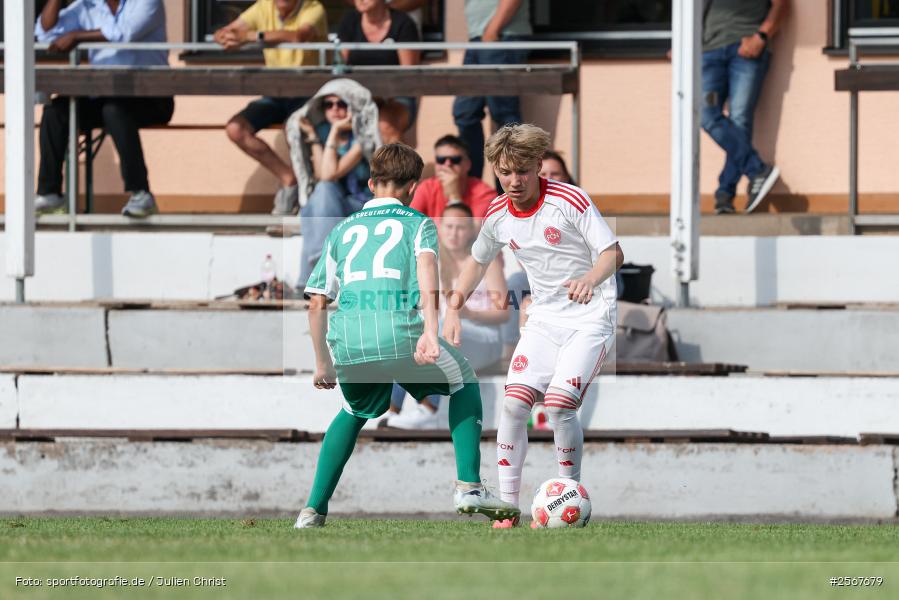 sport, badfv, Sportgelände Gassenhäuser, Spiel um Platz 3, Spiel Nr. 21, SpVgg Greuther Fürth, SV Eintracht Nassig, Nassig, Fussball, 18.07.2026, 13. Bühnenbau Wertheim Cup, 1. FC Nürnberg - Bild-ID: 2567679