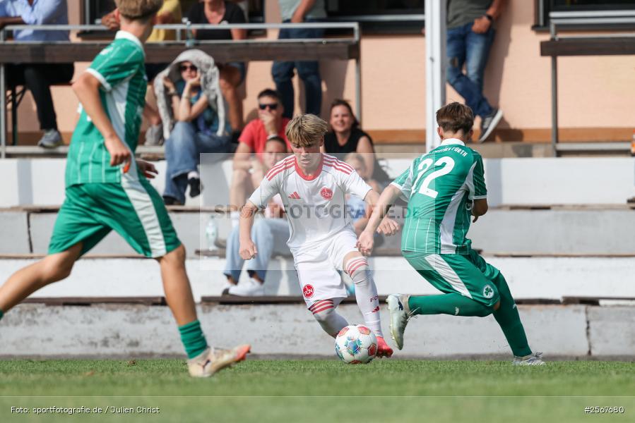 sport, badfv, Sportgelände Gassenhäuser, Spiel um Platz 3, Spiel Nr. 21, SpVgg Greuther Fürth, SV Eintracht Nassig, Nassig, Fussball, 18.07.2026, 13. Bühnenbau Wertheim Cup, 1. FC Nürnberg - Bild-ID: 2567680