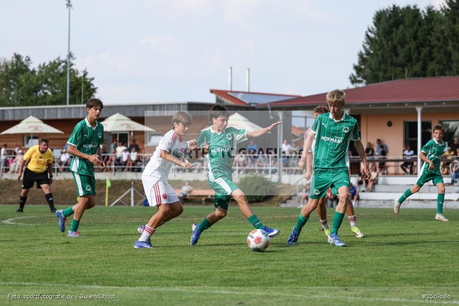 sport, badfv, Sportgelände Gassenhäuser, Spiel um Platz 3, Spiel Nr. 21, SpVgg Greuther Fürth, SV Eintracht Nassig, Nassig, Fussball, 18.07.2026, 13. Bühnenbau Wertheim Cup, 1. FC Nürnberg - Bild-ID: 2567686