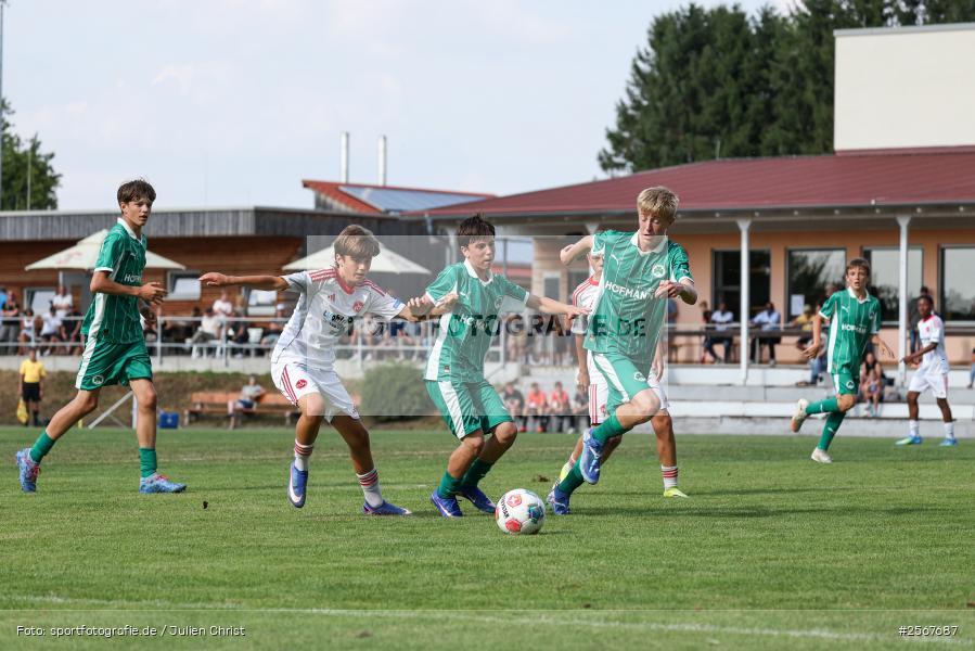 sport, badfv, Sportgelände Gassenhäuser, Spiel um Platz 3, Spiel Nr. 21, SpVgg Greuther Fürth, SV Eintracht Nassig, Nassig, Fussball, 18.07.2026, 13. Bühnenbau Wertheim Cup, 1. FC Nürnberg - Bild-ID: 2567687