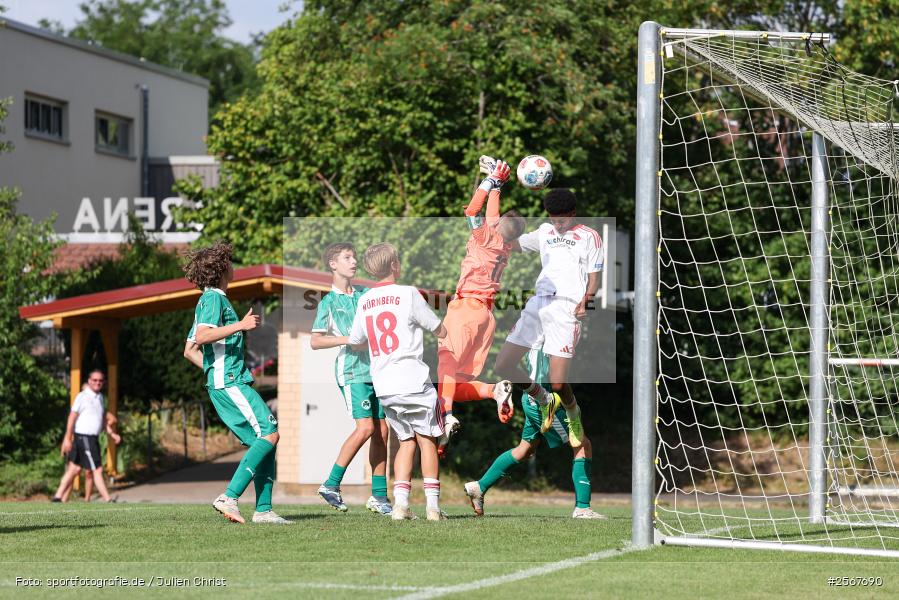 sport, badfv, Sportgelände Gassenhäuser, Spiel um Platz 3, Spiel Nr. 21, SpVgg Greuther Fürth, SV Eintracht Nassig, Nassig, Fussball, 18.07.2026, 13. Bühnenbau Wertheim Cup, 1. FC Nürnberg - Bild-ID: 2567690
