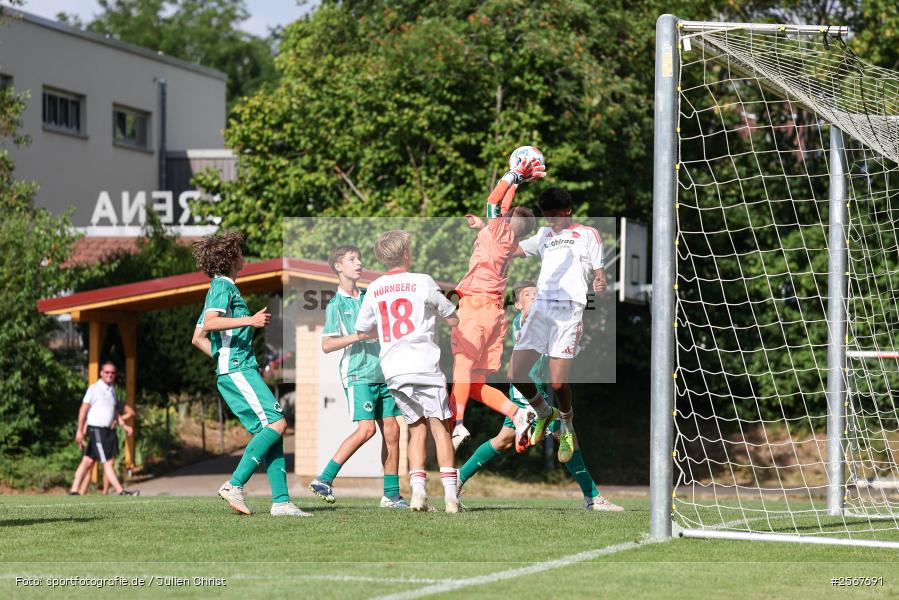 sport, badfv, Sportgelände Gassenhäuser, Spiel um Platz 3, Spiel Nr. 21, SpVgg Greuther Fürth, SV Eintracht Nassig, Nassig, Fussball, 18.07.2026, 13. Bühnenbau Wertheim Cup, 1. FC Nürnberg - Bild-ID: 2567691