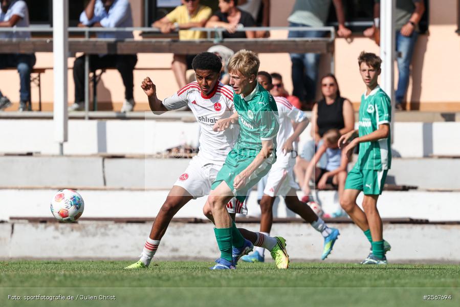 sport, badfv, Sportgelände Gassenhäuser, Spiel um Platz 3, Spiel Nr. 21, SpVgg Greuther Fürth, SV Eintracht Nassig, Nassig, Fussball, 18.07.2026, 13. Bühnenbau Wertheim Cup, 1. FC Nürnberg - Bild-ID: 2567694