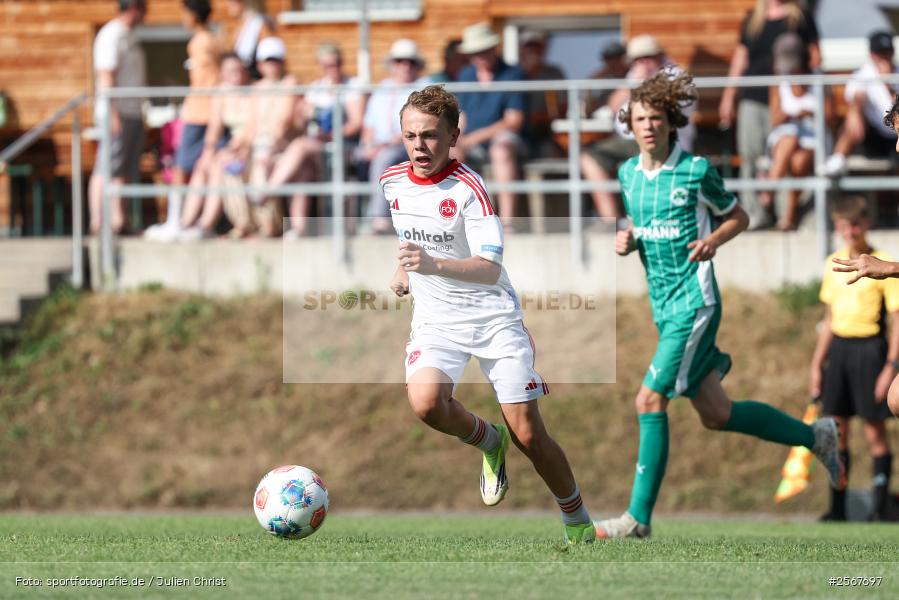 sport, badfv, Sportgelände Gassenhäuser, Spiel um Platz 3, Spiel Nr. 21, SpVgg Greuther Fürth, SV Eintracht Nassig, Nassig, Fussball, 18.07.2026, 13. Bühnenbau Wertheim Cup, 1. FC Nürnberg - Bild-ID: 2567697