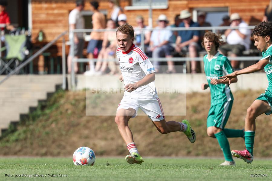 sport, badfv, Sportgelände Gassenhäuser, Spiel um Platz 3, Spiel Nr. 21, SpVgg Greuther Fürth, SV Eintracht Nassig, Nassig, Fussball, 18.07.2026, 13. Bühnenbau Wertheim Cup, 1. FC Nürnberg - Bild-ID: 2567698