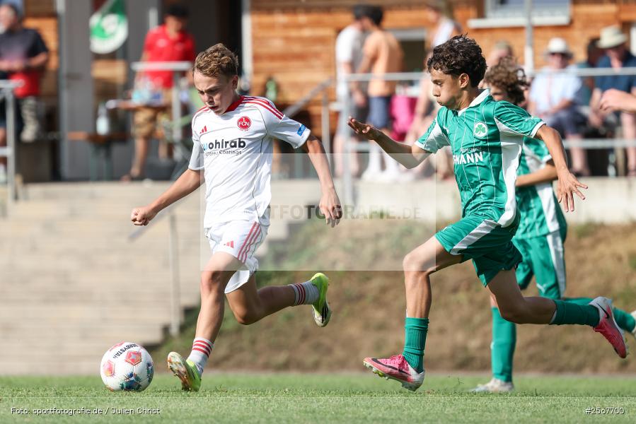 sport, badfv, Sportgelände Gassenhäuser, Spiel um Platz 3, Spiel Nr. 21, SpVgg Greuther Fürth, SV Eintracht Nassig, Nassig, Fussball, 18.07.2026, 13. Bühnenbau Wertheim Cup, 1. FC Nürnberg - Bild-ID: 2567700