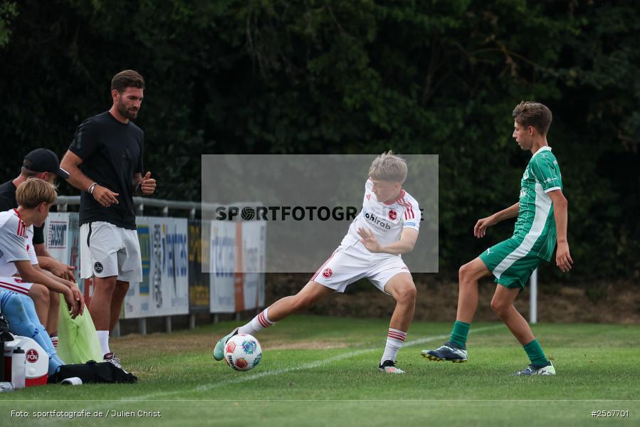 sport, badfv, Sportgelände Gassenhäuser, Spiel um Platz 3, Spiel Nr. 21, SpVgg Greuther Fürth, SV Eintracht Nassig, Nassig, Fussball, 18.07.2026, 13. Bühnenbau Wertheim Cup, 1. FC Nürnberg - Bild-ID: 2567701