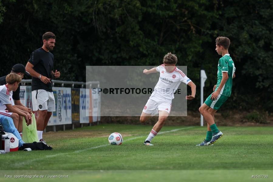 sport, badfv, Sportgelände Gassenhäuser, Spiel um Platz 3, Spiel Nr. 21, SpVgg Greuther Fürth, SV Eintracht Nassig, Nassig, Fussball, 18.07.2026, 13. Bühnenbau Wertheim Cup, 1. FC Nürnberg - Bild-ID: 2567702