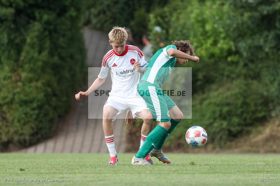 sport, badfv, Sportgelände Gassenhäuser, Spiel um Platz 3, Spiel Nr. 21, SpVgg Greuther Fürth, SV Eintracht Nassig, Nassig, Fussball, 18.07.2026, 13. Bühnenbau Wertheim Cup, 1. FC Nürnberg - Bild-ID: 2567711