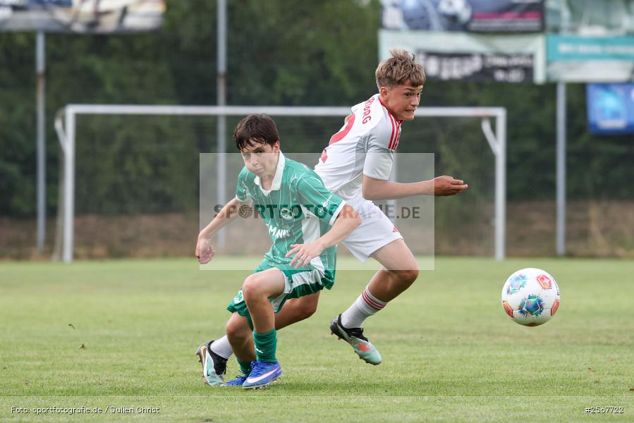 sport, badfv, Sportgelände Gassenhäuser, Spiel um Platz 3, Spiel Nr. 21, SpVgg Greuther Fürth, SV Eintracht Nassig, Nassig, Fussball, 18.07.2026, 13. Bühnenbau Wertheim Cup, 1. FC Nürnberg - Bild-ID: 2567722
