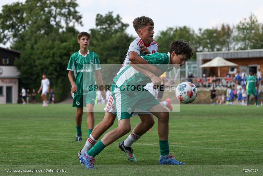 sport, badfv, Sportgelände Gassenhäuser, Spiel um Platz 3, Spiel Nr. 21, SpVgg Greuther Fürth, SV Eintracht Nassig, Nassig, Fussball, 18.07.2026, 13. Bühnenbau Wertheim Cup, 1. FC Nürnberg - Bild-ID: 2567727