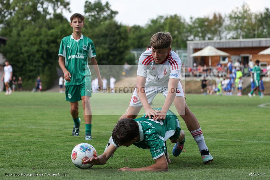 sport, badfv, Sportgelände Gassenhäuser, Spiel um Platz 3, Spiel Nr. 21, SpVgg Greuther Fürth, SV Eintracht Nassig, Nassig, Fussball, 18.07.2026, 13. Bühnenbau Wertheim Cup, 1. FC Nürnberg - Bild-ID: 2567733