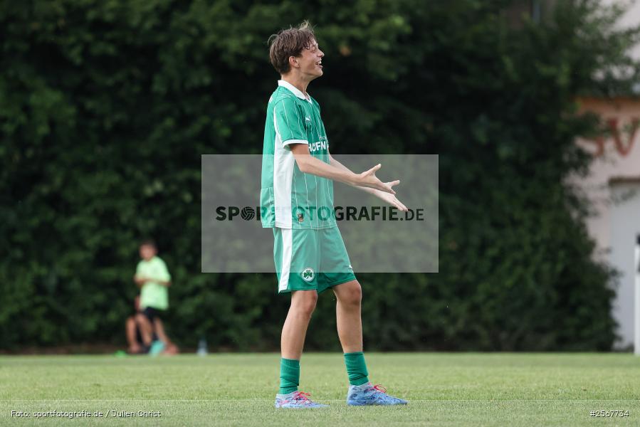 sport, badfv, Sportgelände Gassenhäuser, Spiel um Platz 3, Spiel Nr. 21, SpVgg Greuther Fürth, SV Eintracht Nassig, Nassig, Fussball, 18.07.2026, 13. Bühnenbau Wertheim Cup, 1. FC Nürnberg - Bild-ID: 2567734