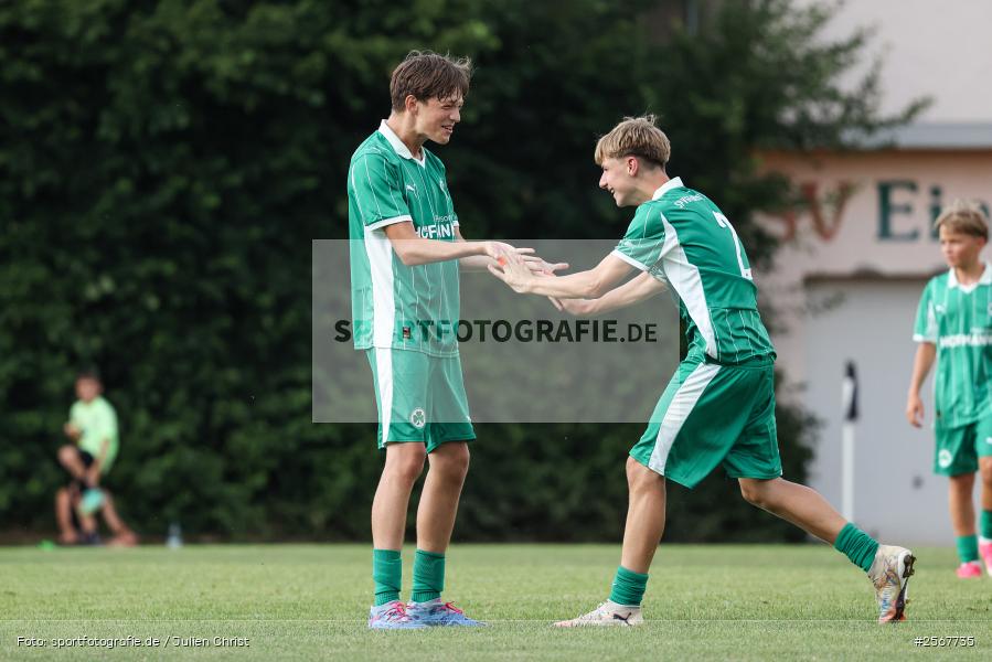 sport, badfv, Sportgelände Gassenhäuser, Spiel um Platz 3, Spiel Nr. 21, SpVgg Greuther Fürth, SV Eintracht Nassig, Nassig, Fussball, 18.07.2026, 13. Bühnenbau Wertheim Cup, 1. FC Nürnberg - Bild-ID: 2567735