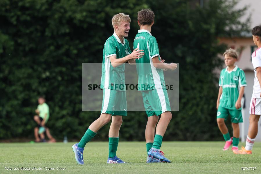 sport, badfv, Sportgelände Gassenhäuser, Spiel um Platz 3, Spiel Nr. 21, SpVgg Greuther Fürth, SV Eintracht Nassig, Nassig, Fussball, 18.07.2026, 13. Bühnenbau Wertheim Cup, 1. FC Nürnberg - Bild-ID: 2567737