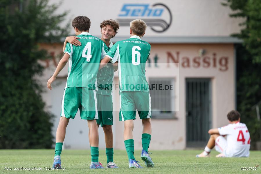 sport, badfv, Sportgelände Gassenhäuser, Spiel um Platz 3, Spiel Nr. 21, SpVgg Greuther Fürth, SV Eintracht Nassig, Nassig, Fussball, 18.07.2026, 13. Bühnenbau Wertheim Cup, 1. FC Nürnberg - Bild-ID: 2567738