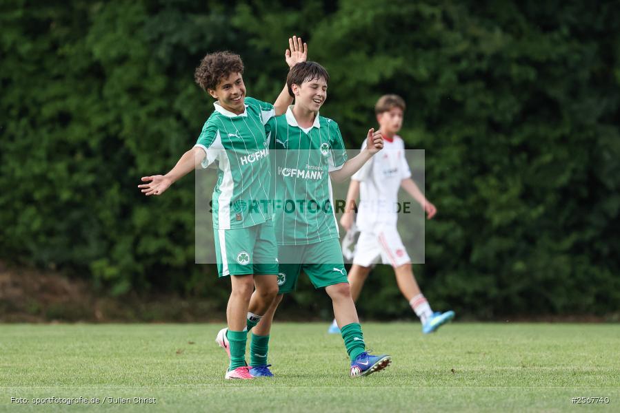 sport, badfv, Sportgelände Gassenhäuser, Spiel um Platz 3, Spiel Nr. 21, SpVgg Greuther Fürth, SV Eintracht Nassig, Nassig, Fussball, 18.07.2026, 13. Bühnenbau Wertheim Cup, 1. FC Nürnberg - Bild-ID: 2567740