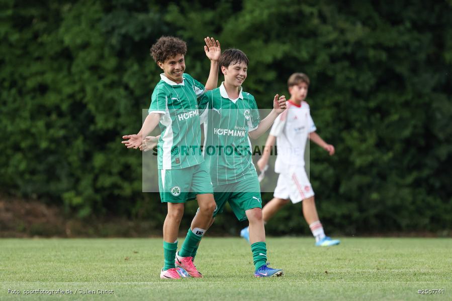 sport, badfv, Sportgelände Gassenhäuser, Spiel um Platz 3, Spiel Nr. 21, SpVgg Greuther Fürth, SV Eintracht Nassig, Nassig, Fussball, 18.07.2026, 13. Bühnenbau Wertheim Cup, 1. FC Nürnberg - Bild-ID: 2567741