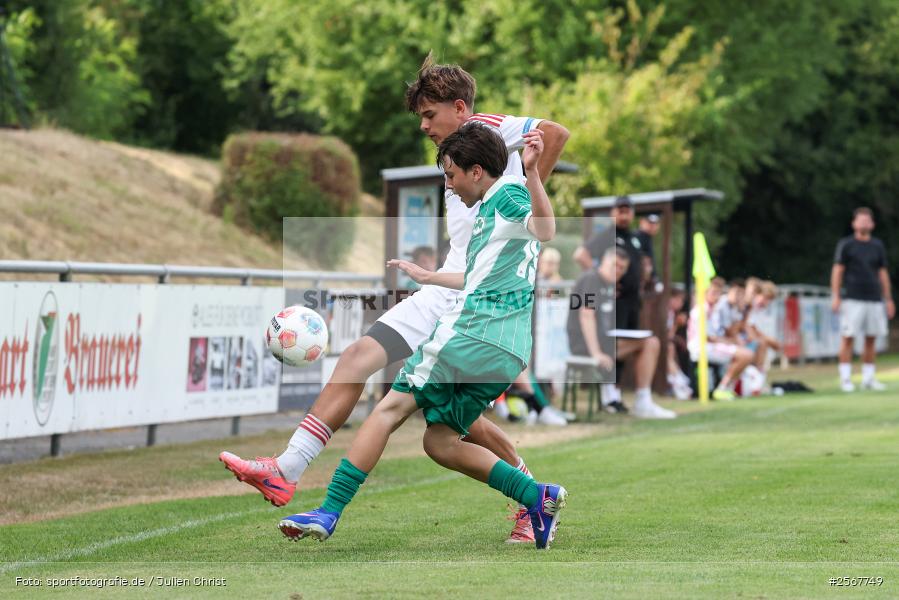 sport, badfv, Sportgelände Gassenhäuser, Spiel um Platz 3, Spiel Nr. 21, SpVgg Greuther Fürth, SV Eintracht Nassig, Nassig, Fussball, 18.07.2026, 13. Bühnenbau Wertheim Cup, 1. FC Nürnberg - Bild-ID: 2567749