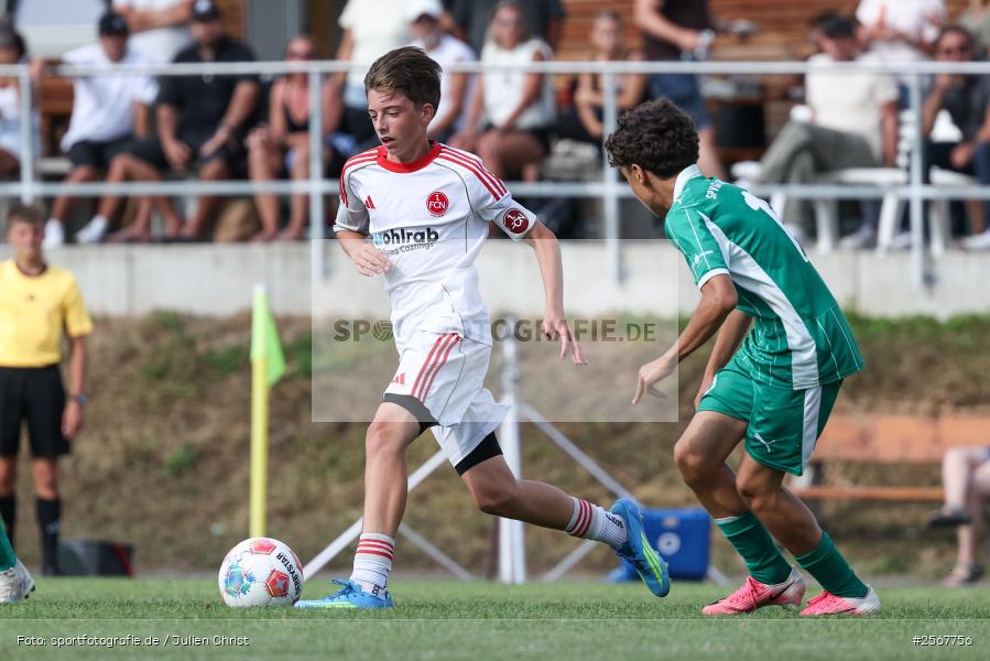 sport, badfv, Sportgelände Gassenhäuser, Spiel um Platz 3, Spiel Nr. 21, SpVgg Greuther Fürth, SV Eintracht Nassig, Nassig, Fussball, 18.07.2026, 13. Bühnenbau Wertheim Cup, 1. FC Nürnberg - Bild-ID: 2567756