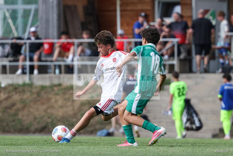 sport, badfv, Sportgelände Gassenhäuser, Spiel um Platz 3, Spiel Nr. 21, SpVgg Greuther Fürth, SV Eintracht Nassig, Nassig, Fussball, 18.07.2026, 13. Bühnenbau Wertheim Cup, 1. FC Nürnberg - Bild-ID: 2567757