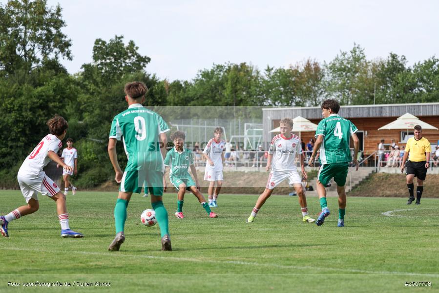sport, badfv, Sportgelände Gassenhäuser, Spiel um Platz 3, Spiel Nr. 21, SpVgg Greuther Fürth, SV Eintracht Nassig, Nassig, Fussball, 18.07.2026, 13. Bühnenbau Wertheim Cup, 1. FC Nürnberg - Bild-ID: 2567758